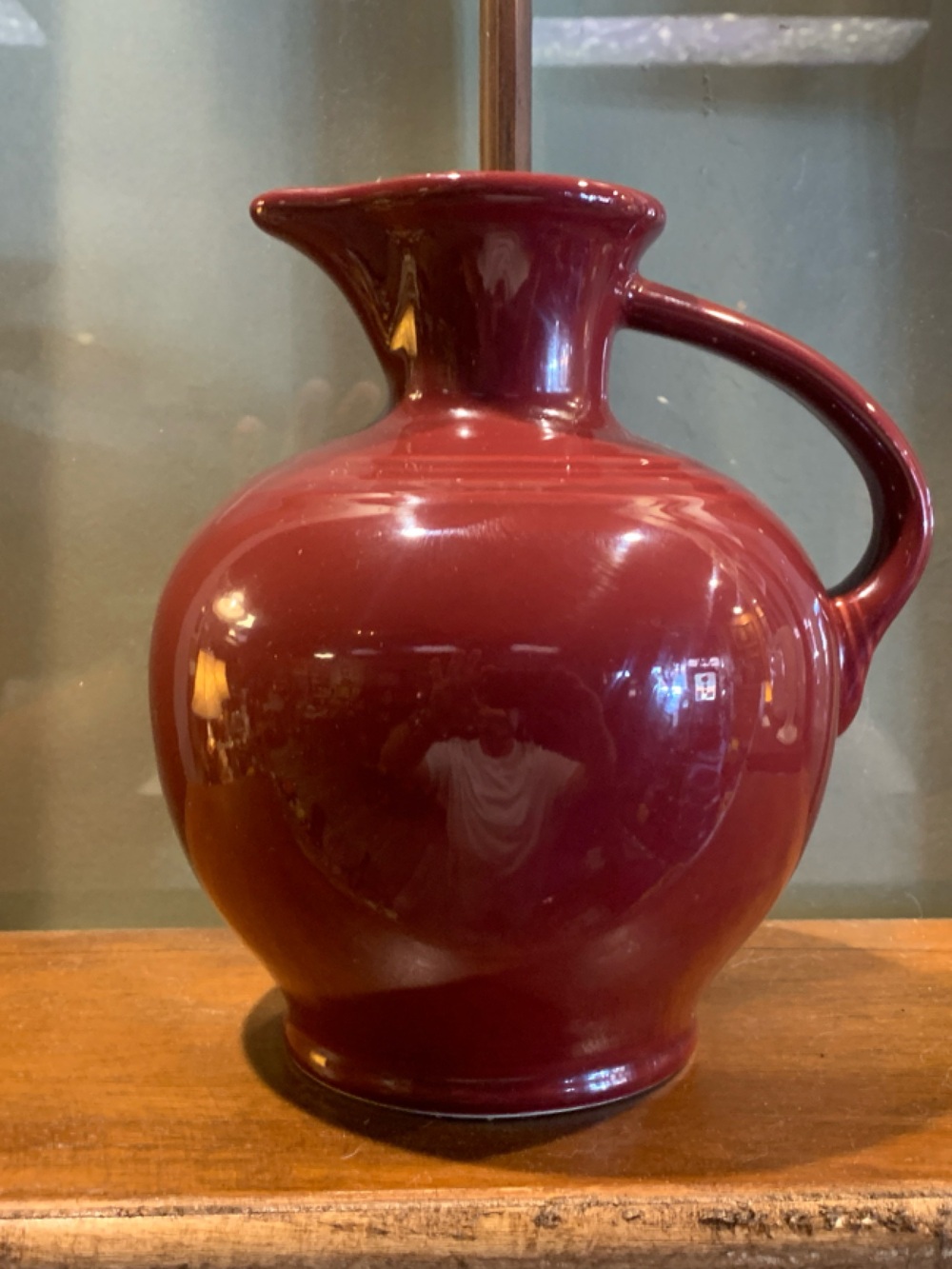 Fiesta Cinnabar Carafe Water Pitcher Homer Laughlin Fiestaware USA